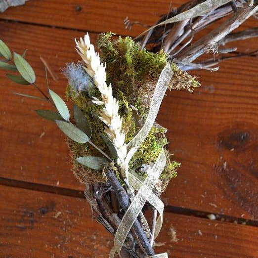Spring Bloom - Foraged Grapevines and Greenery Spring Wreath Workshop
