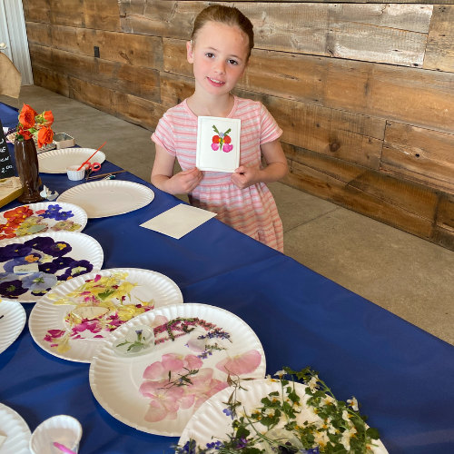 Pressed Flower Bar Card Making Workshop - May 10, 2025